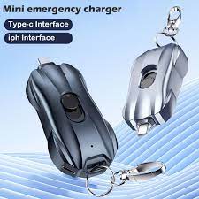 Mini Keychain Portable Charger